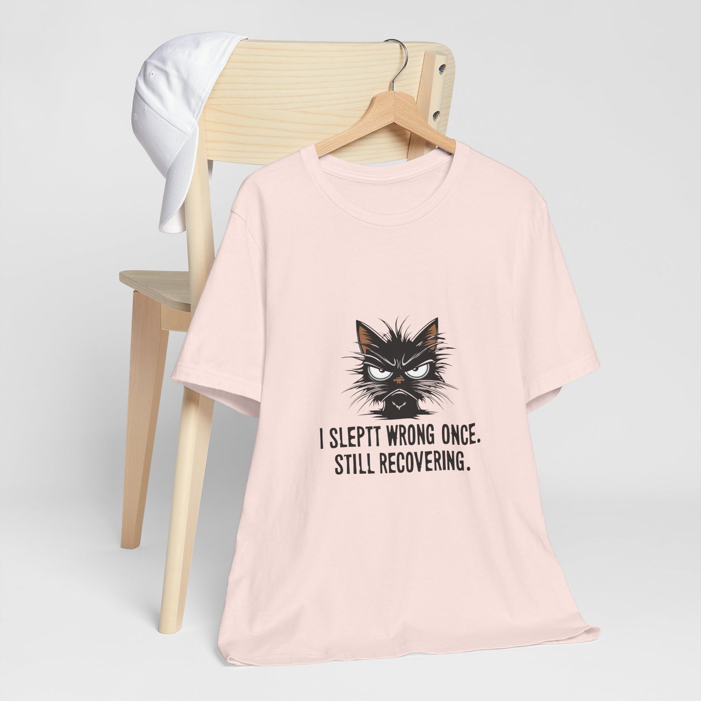 Funny Recovery Cat T-Shirt, Cat Lover Tee, Gift for Animal Lovers, Birthday Gift, Humorous Statement Shirt
