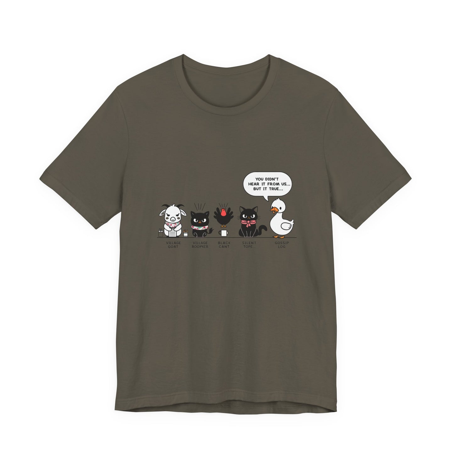 Funny Pet Lover Tee, Cute Animal Humor Shirt, Unisex Short Sleeve T-Shirt, Gift for Pet Owners, Animal Lover Apparel