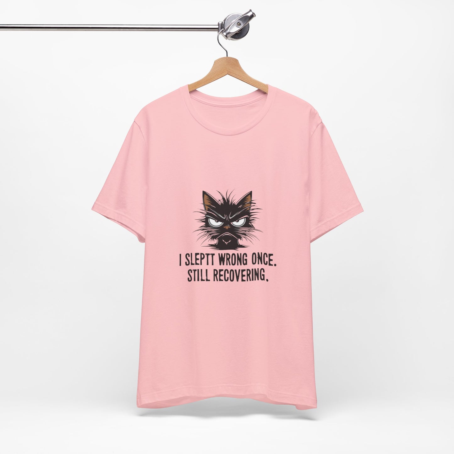 Funny Recovery Cat T-Shirt, Cat Lover Tee, Gift for Animal Lovers, Birthday Gift, Humorous Statement Shirt
