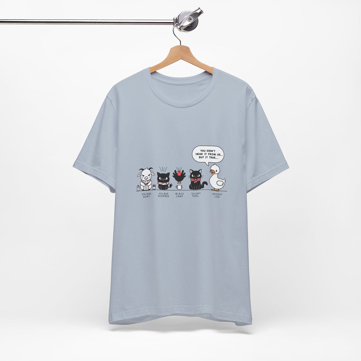 Funny Pet Lover Tee, Cute Animal Humor Shirt, Unisex Short Sleeve T-Shirt, Gift for Pet Owners, Animal Lover Apparel