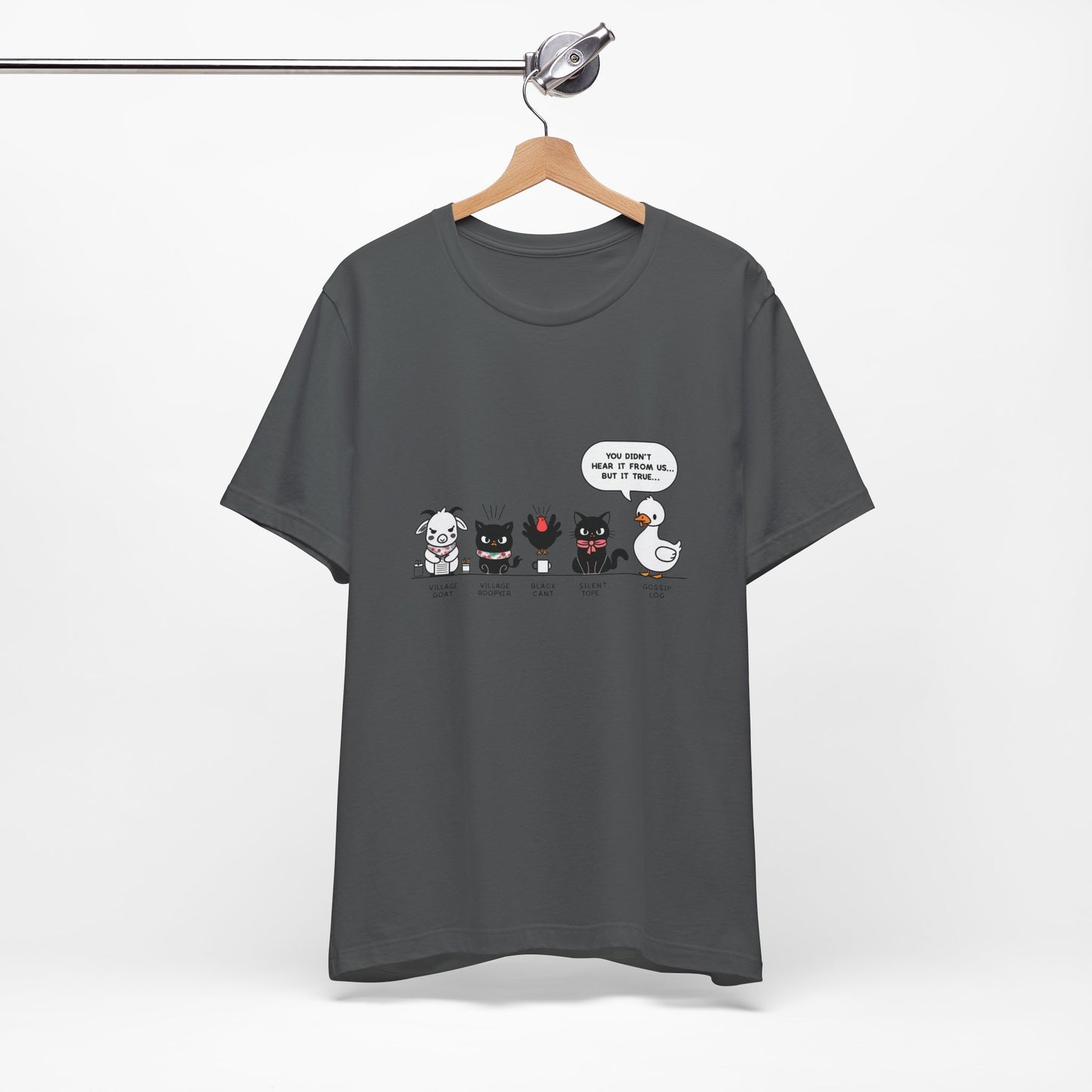 Funny Pet Lover Tee, Cute Animal Humor Shirt, Unisex Short Sleeve T-Shirt, Gift for Pet Owners, Animal Lover Apparel