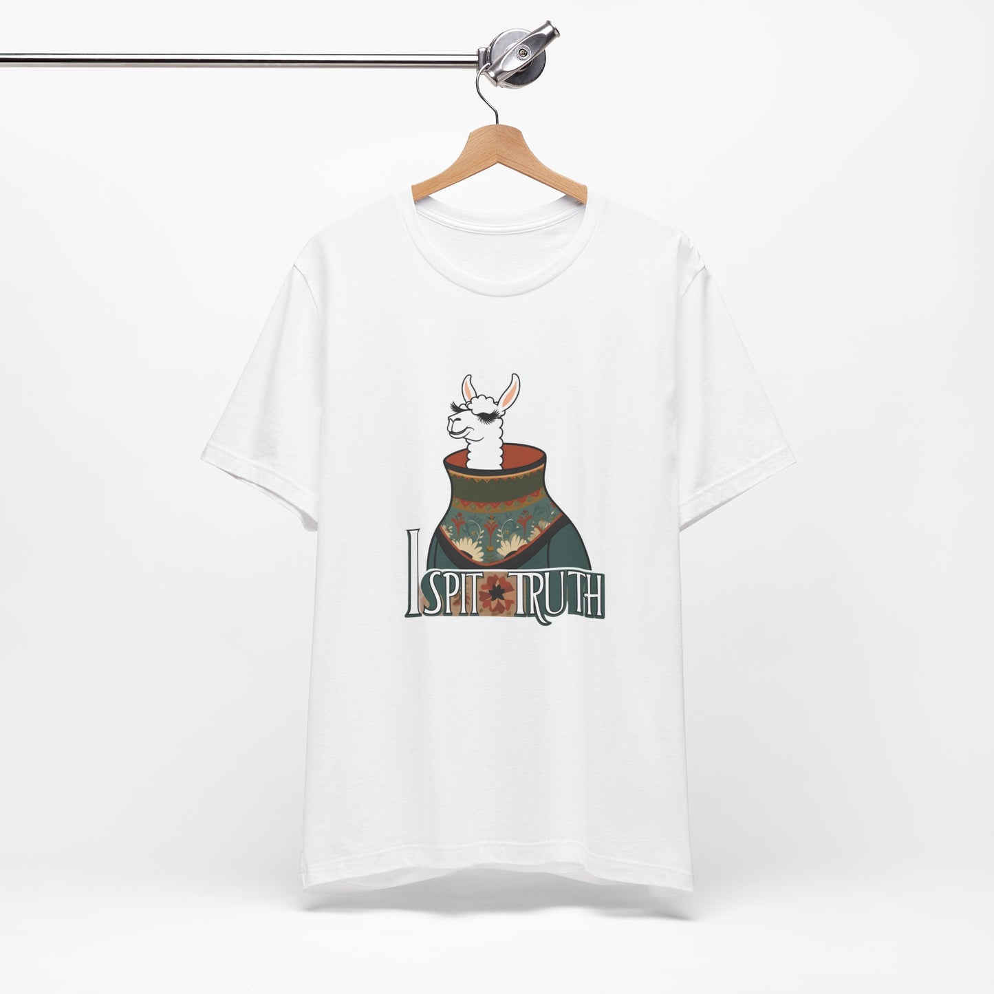 Funny Llama Graphic Tee, Unisex T-Shirt, Gift for Llama Lovers, Casual Wear, Quirky Humor Shirt
