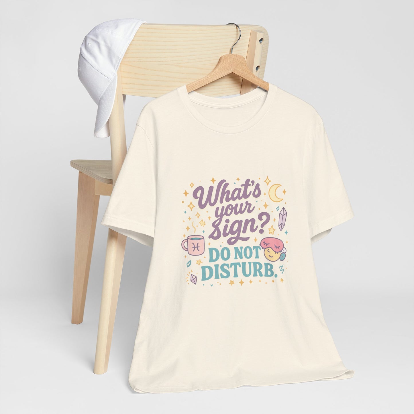 Astrology Inspired Unisex T-Shirt: Do Not Disturb, Zodiac Sign Tee, Horoscope Shirt, Astrology Lover Gift, Astronomy Clothing