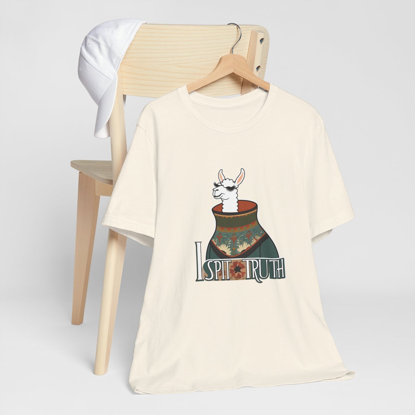Funny Llama Graphic Tee, Unisex T-Shirt, Gift for Llama Lovers, Casual Wear, Quirky Humor Shirt