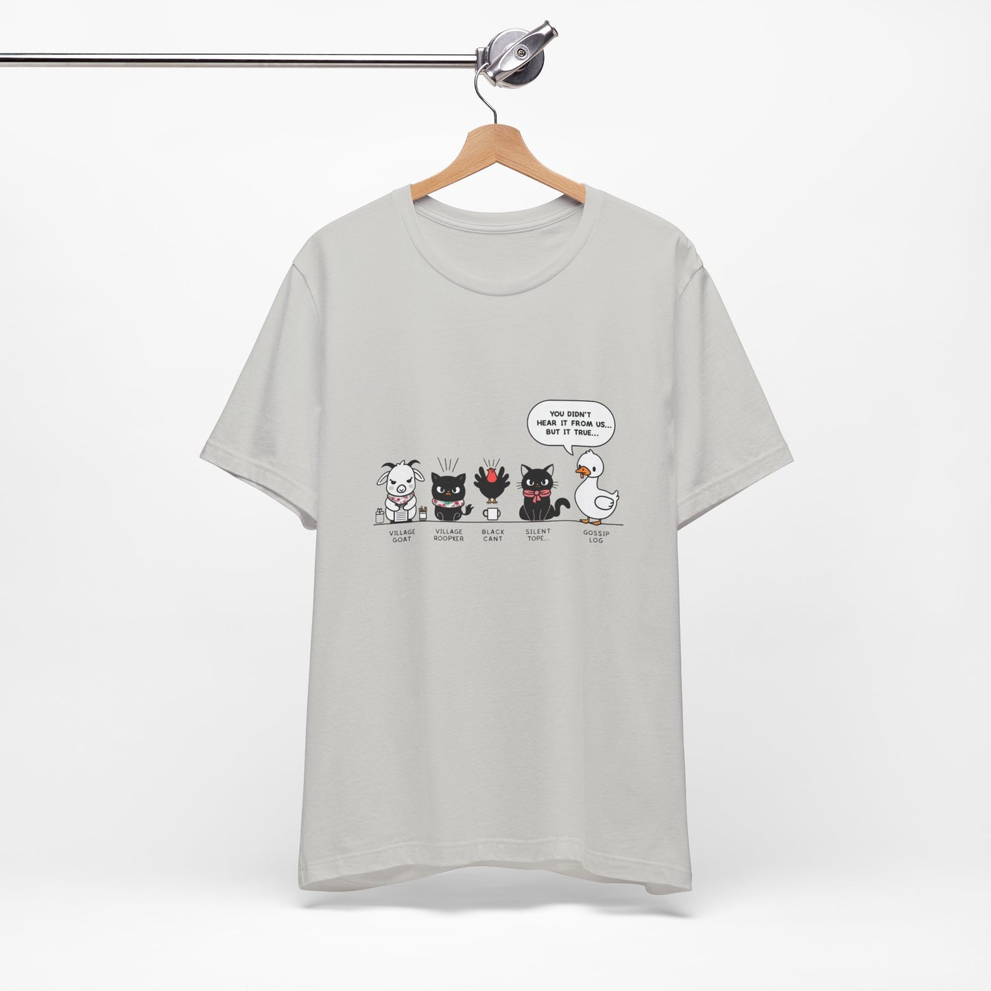 Funny Pet Lover Tee, Cute Animal Humor Shirt, Unisex Short Sleeve T-Shirt, Gift for Pet Owners, Animal Lover Apparel