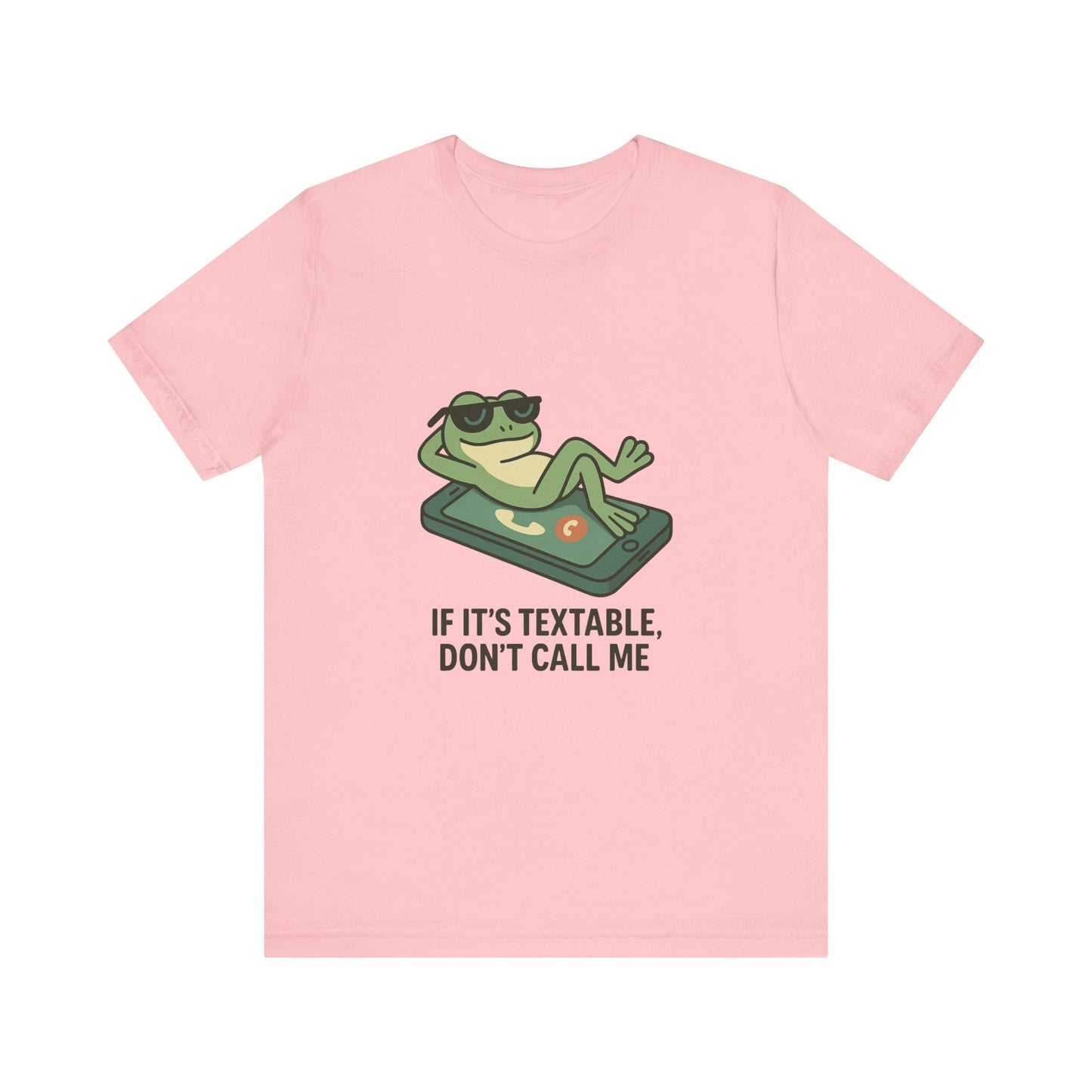 Chill Frog T-Shirt, Funny Graphic Tee, Relaxed Unisex Wear, Gift for Friends, Casual Style Shirt, Perfect for Parties