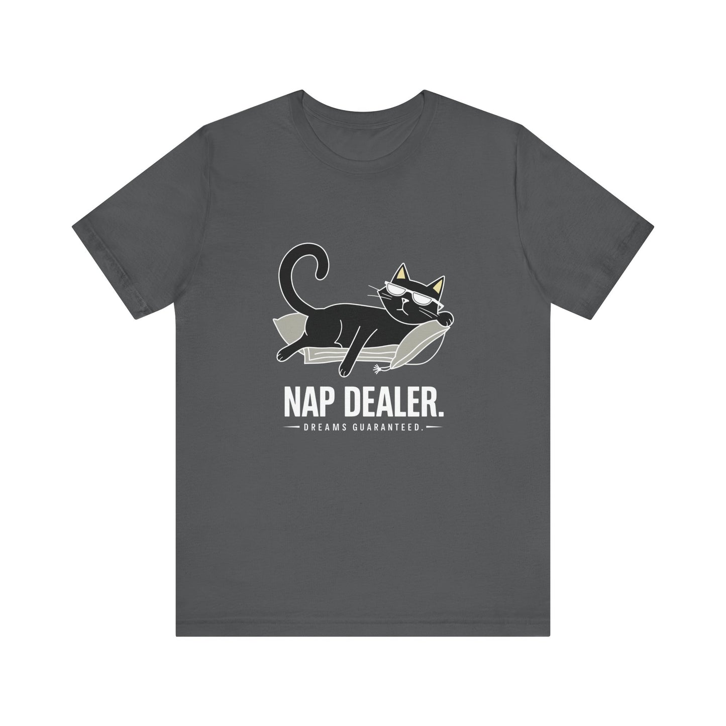 Cozy Cat Nap T-Shirt | Cute Cat Lover Tee, Perfect Gift for Cat Owners, Relaxed Fit Casual Wear, Animal Lovers Gift, Funny Cat Shirt