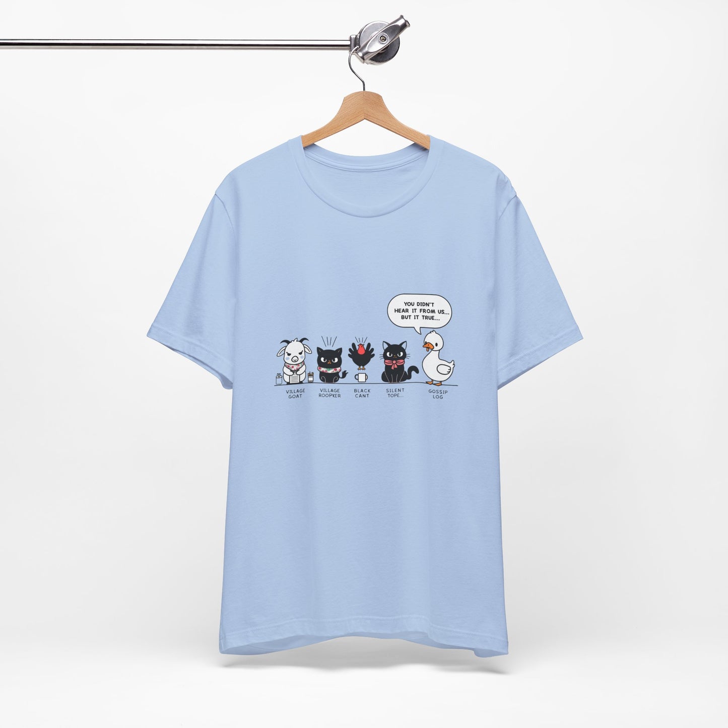 Funny Pet Lover Tee, Cute Animal Humor Shirt, Unisex Short Sleeve T-Shirt, Gift for Pet Owners, Animal Lover Apparel