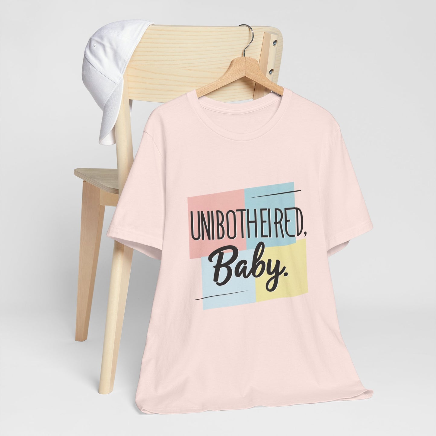 Unbothered Baby Tee | Cute Graphic Shirt, Perfect Gift for Teens, Casual Wear, Everyday Comfort, Birthday Gift