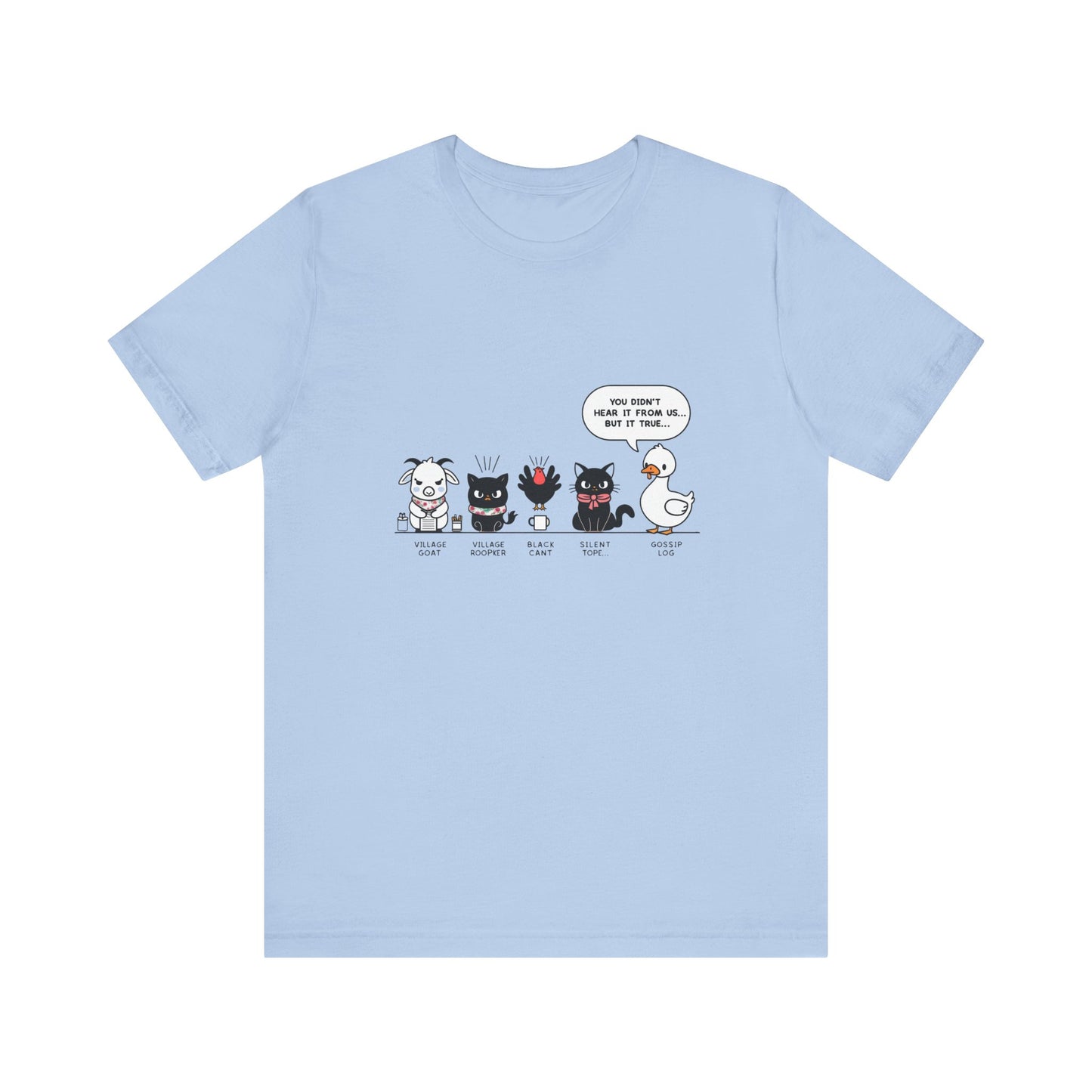 Funny Pet Lover Tee, Cute Animal Humor Shirt, Unisex Short Sleeve T-Shirt, Gift for Pet Owners, Animal Lover Apparel