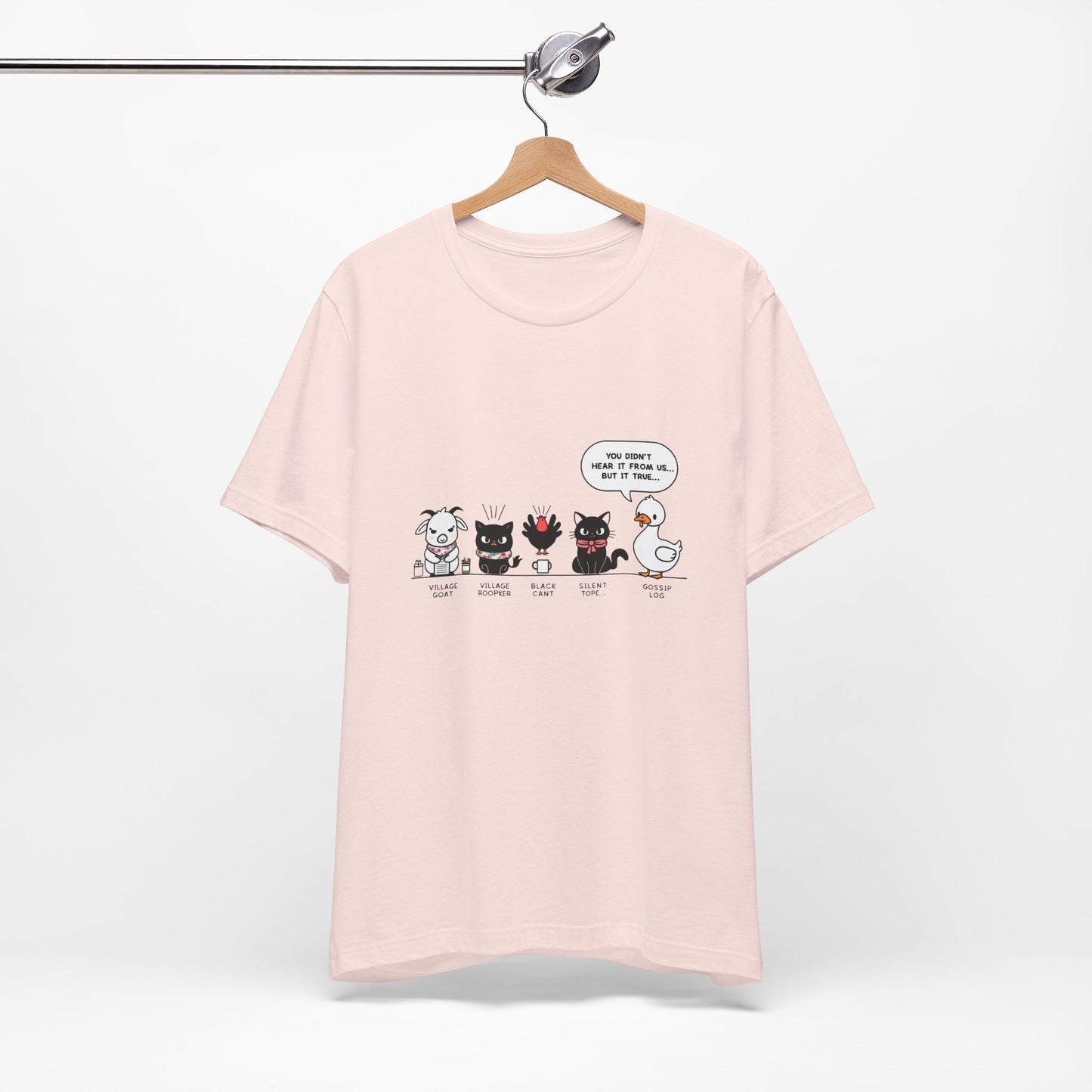 Funny Pet Lover Tee, Cute Animal Humor Shirt, Unisex Short Sleeve T-Shirt, Gift for Pet Owners, Animal Lover Apparel