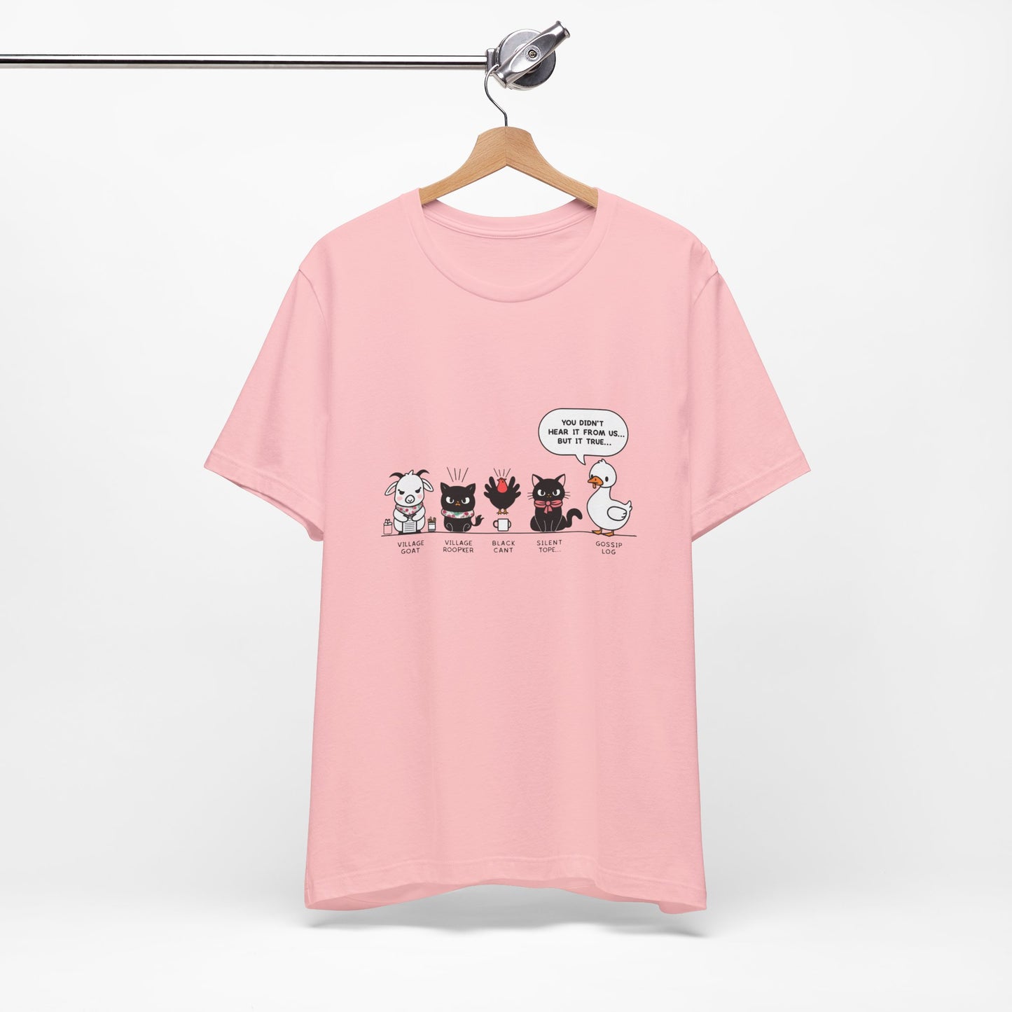 Funny Pet Lover Tee, Cute Animal Humor Shirt, Unisex Short Sleeve T-Shirt, Gift for Pet Owners, Animal Lover Apparel