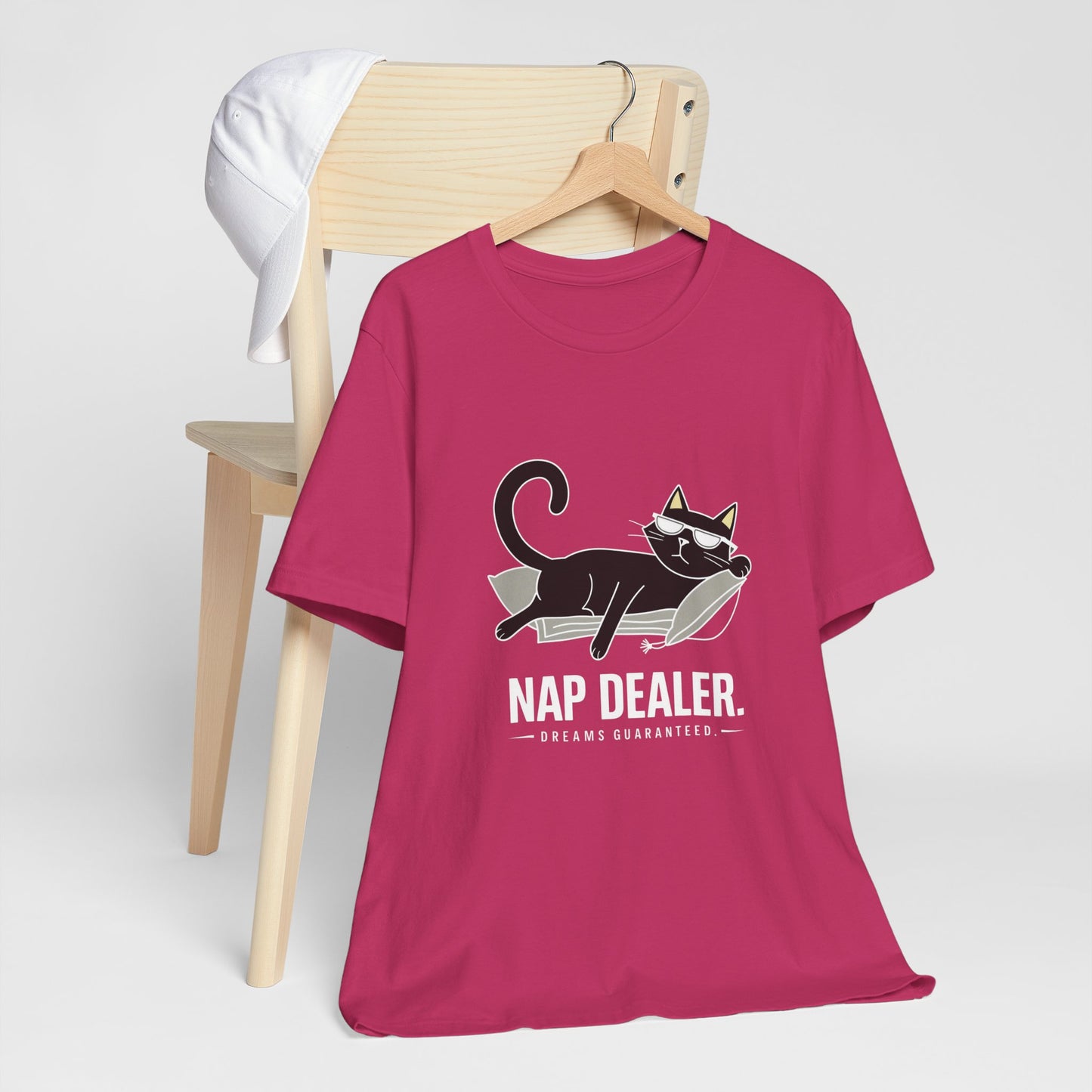 Cozy Cat Nap T-Shirt | Cute Cat Lover Tee, Perfect Gift for Cat Owners, Relaxed Fit Casual Wear, Animal Lovers Gift, Funny Cat Shirt
