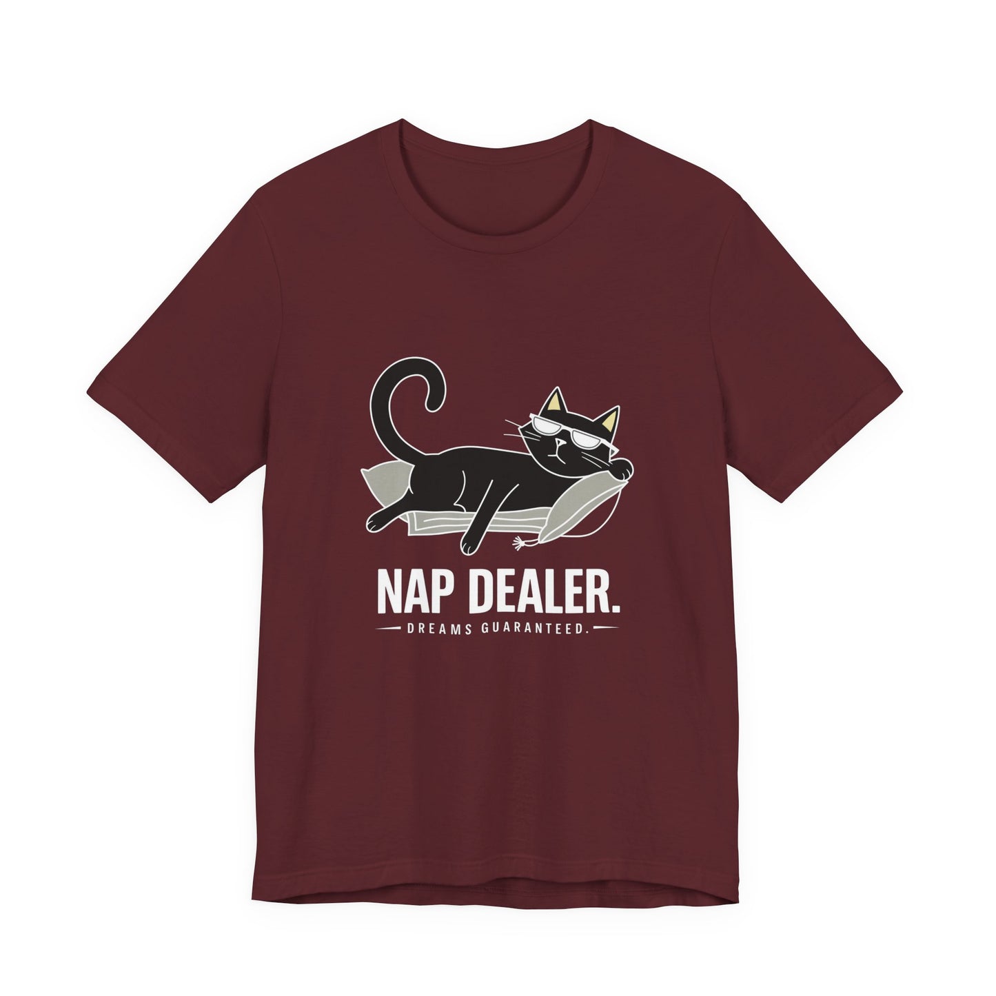 Cozy Cat Nap T-Shirt | Cute Cat Lover Tee, Perfect Gift for Cat Owners, Relaxed Fit Casual Wear, Animal Lovers Gift, Funny Cat Shirt