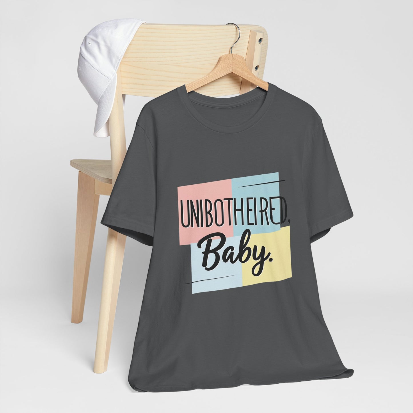 Unbothered Baby Tee | Cute Graphic Shirt, Perfect Gift for Teens, Casual Wear, Everyday Comfort, Birthday Gift