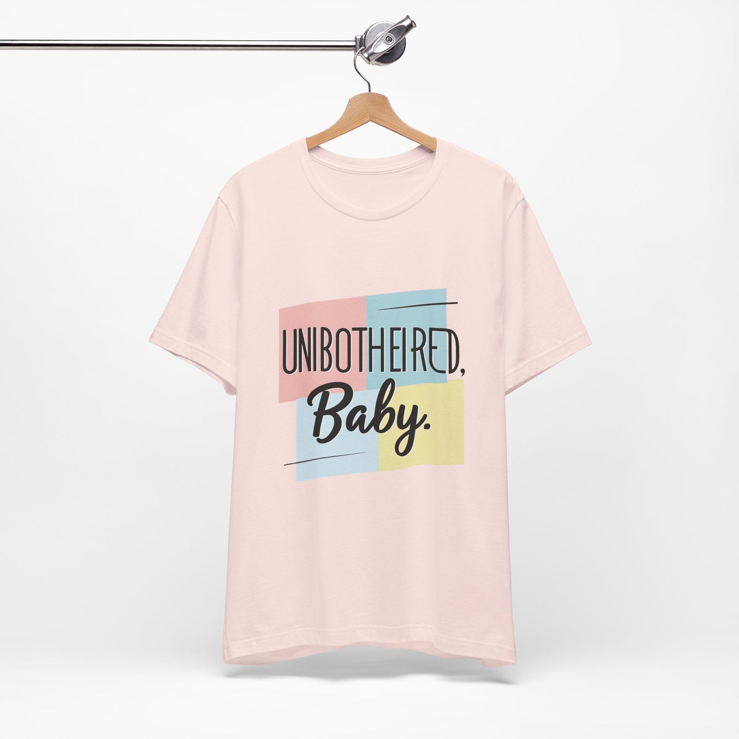 Unbothered Baby Tee | Cute Graphic Shirt, Perfect Gift for Teens, Casual Wear, Everyday Comfort, Birthday Gift