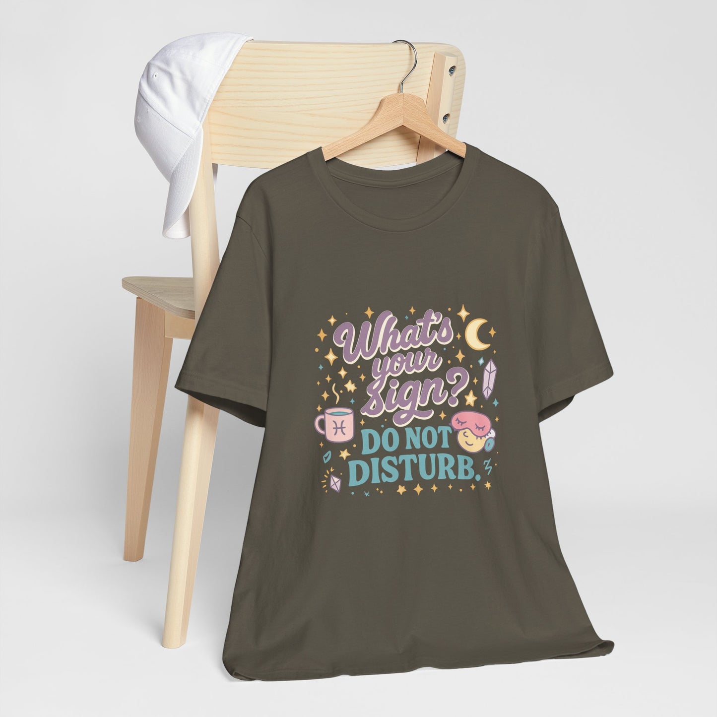 Astrology Inspired Unisex T-Shirt: Do Not Disturb, Zodiac Sign Tee, Horoscope Shirt, Astrology Lover Gift, Astronomy Clothing