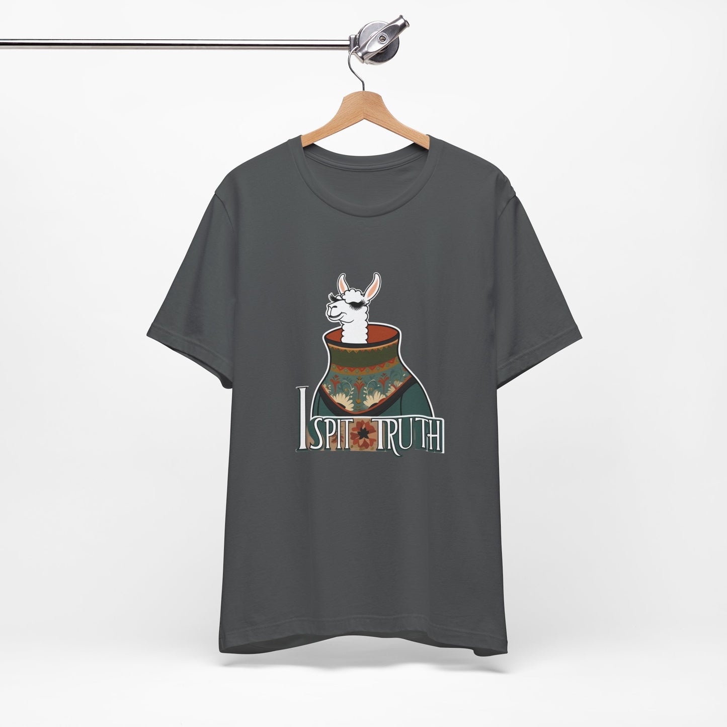 Funny Llama Graphic Tee, Unisex T-Shirt, Gift for Llama Lovers, Casual Wear, Quirky Humor Shirt