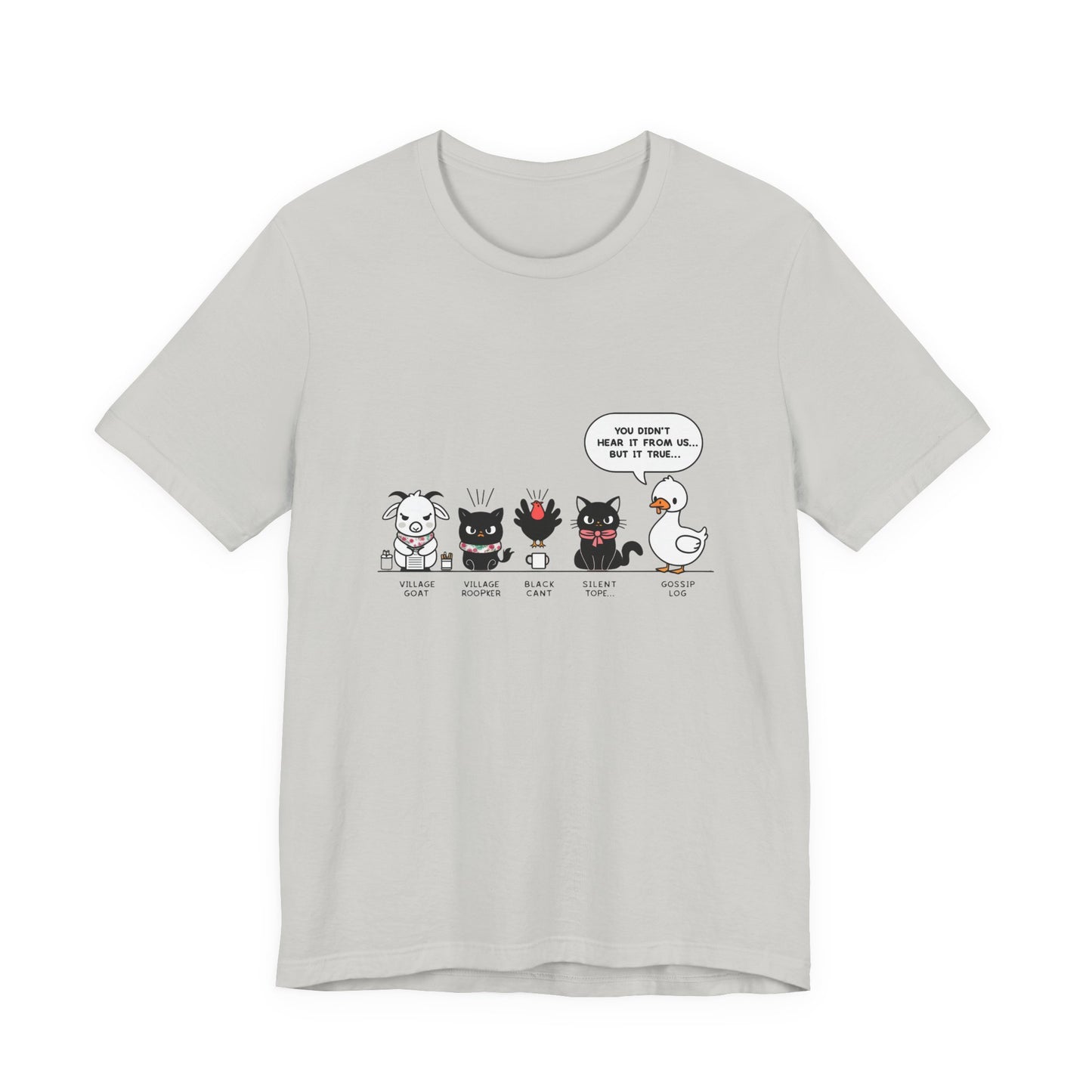 Funny Pet Lover Tee, Cute Animal Humor Shirt, Unisex Short Sleeve T-Shirt, Gift for Pet Owners, Animal Lover Apparel