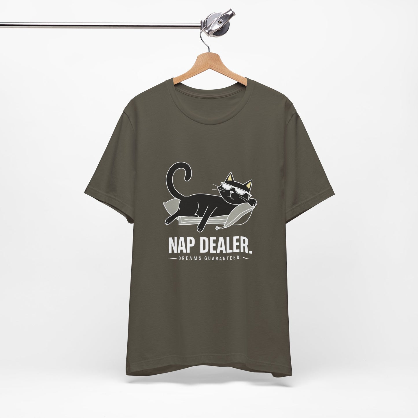 Cozy Cat Nap T-Shirt | Cute Cat Lover Tee, Perfect Gift for Cat Owners, Relaxed Fit Casual Wear, Animal Lovers Gift, Funny Cat Shirt