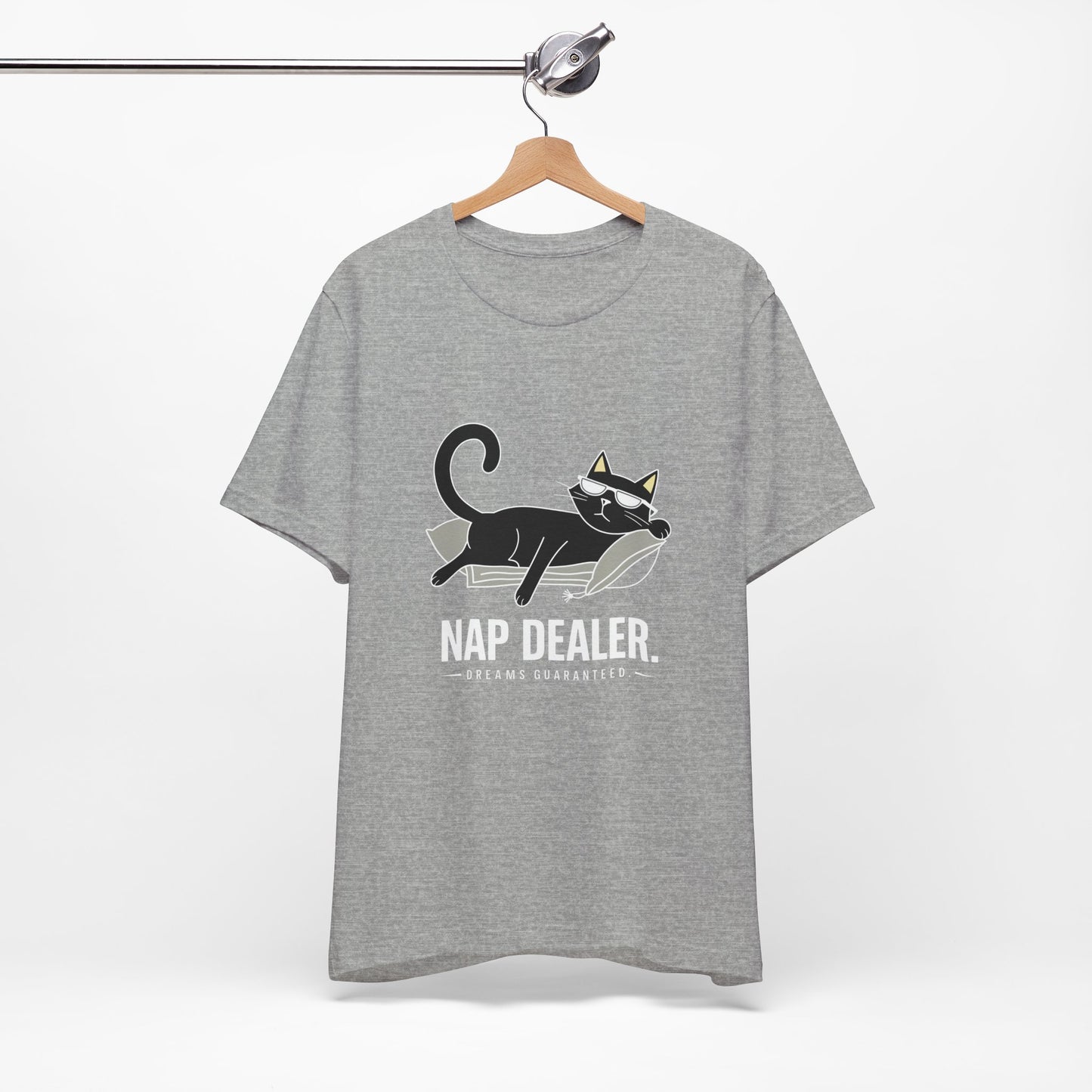 Cozy Cat Nap T-Shirt | Cute Cat Lover Tee, Perfect Gift for Cat Owners, Relaxed Fit Casual Wear, Animal Lovers Gift, Funny Cat Shirt