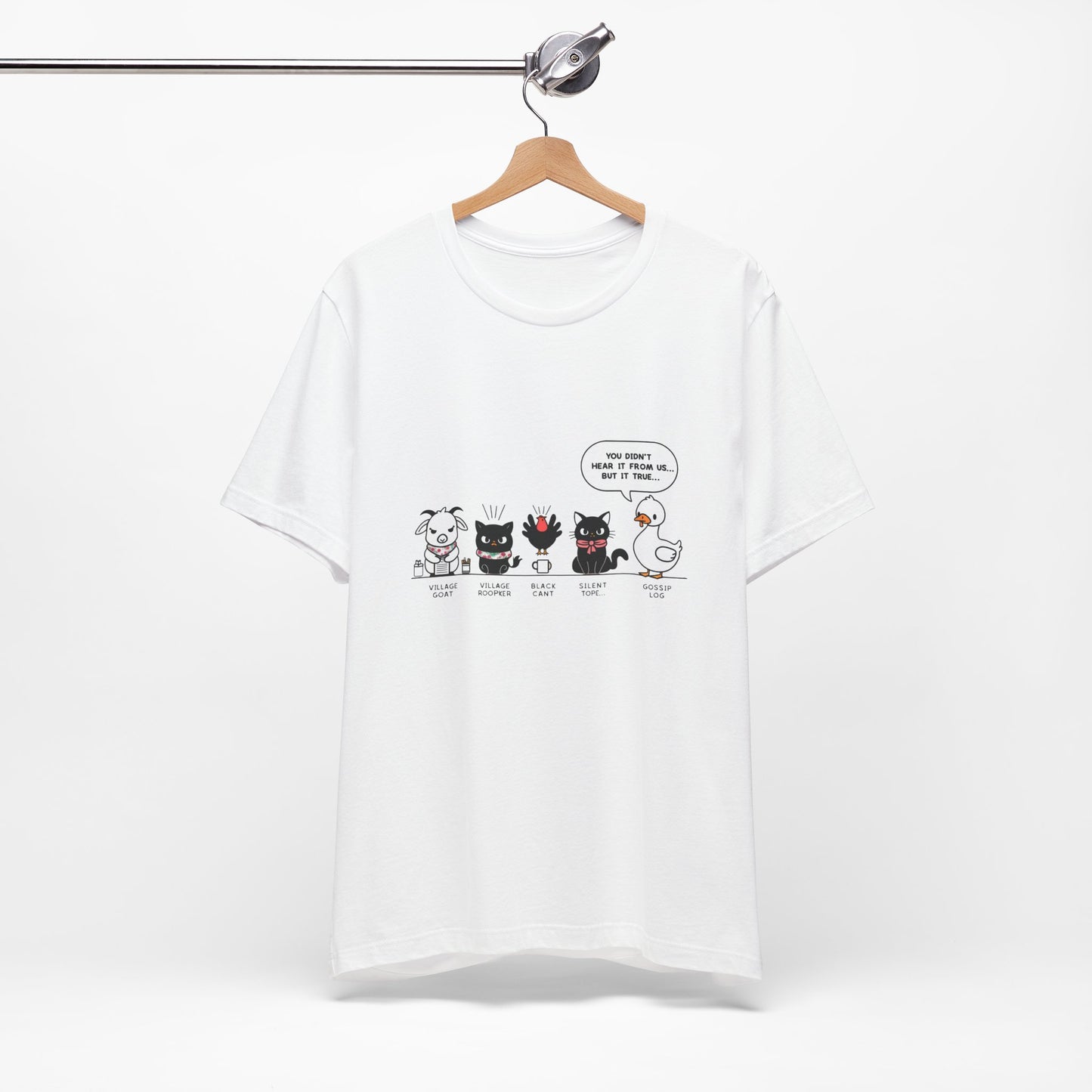 Funny Pet Lover Tee, Cute Animal Humor Shirt, Unisex Short Sleeve T-Shirt, Gift for Pet Owners, Animal Lover Apparel