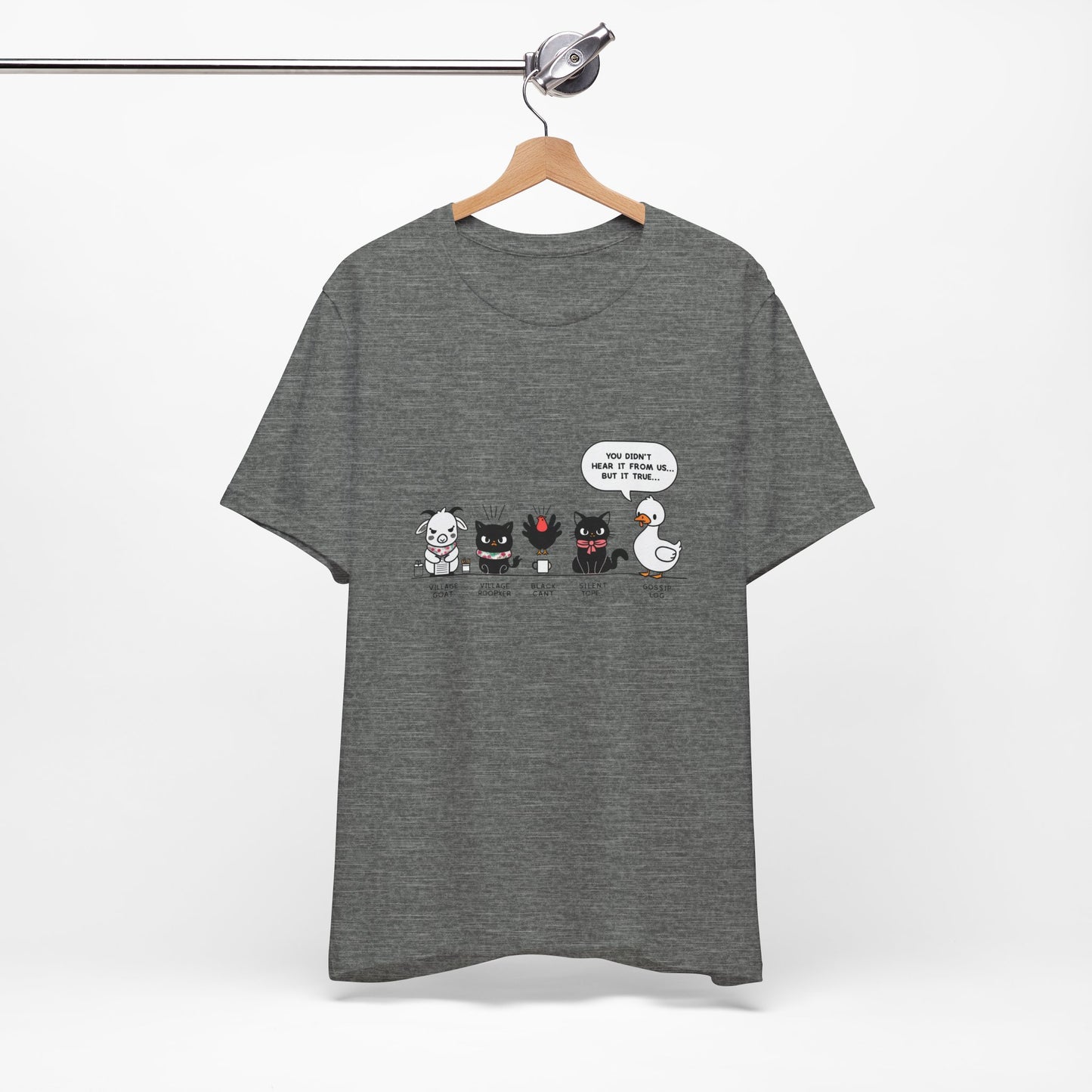 Funny Pet Lover Tee, Cute Animal Humor Shirt, Unisex Short Sleeve T-Shirt, Gift for Pet Owners, Animal Lover Apparel
