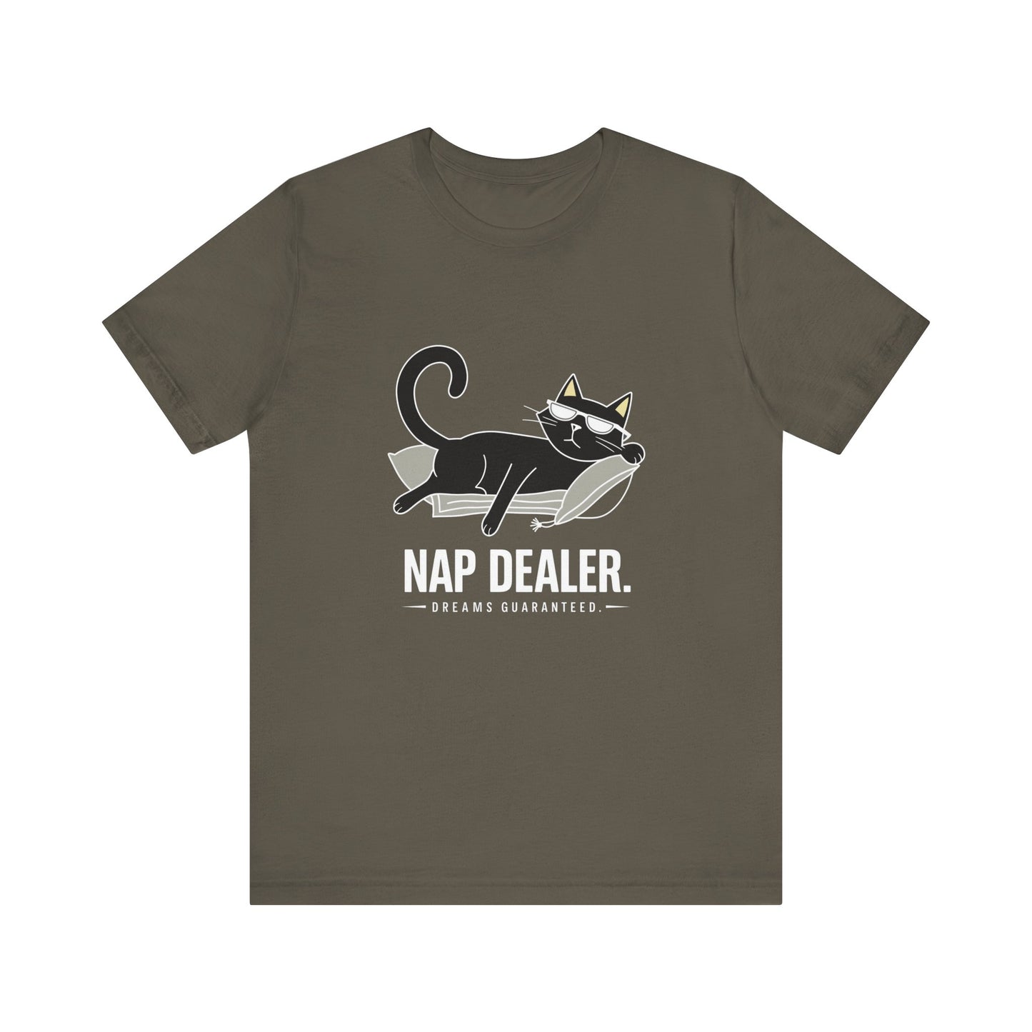 Cozy Cat Nap T-Shirt | Cute Cat Lover Tee, Perfect Gift for Cat Owners, Relaxed Fit Casual Wear, Animal Lovers Gift, Funny Cat Shirt