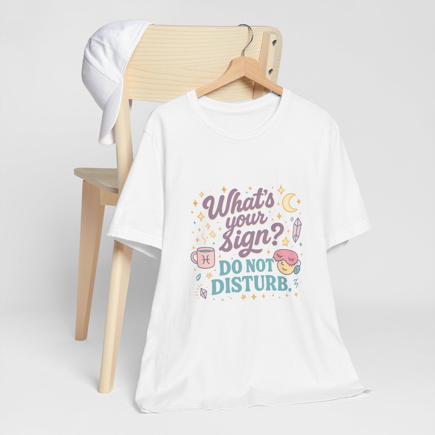 Astrology Inspired Unisex T-Shirt: Do Not Disturb, Zodiac Sign Tee, Horoscope Shirt, Astrology Lover Gift, Astronomy Clothing
