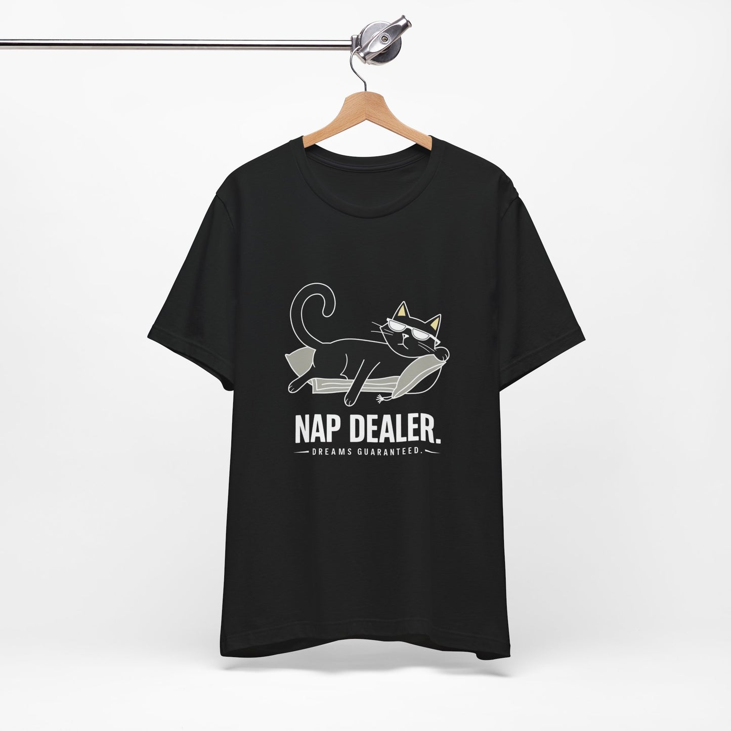 Cozy Cat Nap T-Shirt | Cute Cat Lover Tee, Perfect Gift for Cat Owners, Relaxed Fit Casual Wear, Animal Lovers Gift, Funny Cat Shirt