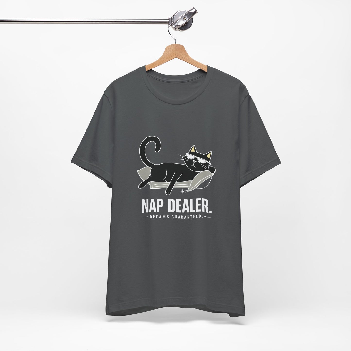 Cozy Cat Nap T-Shirt | Cute Cat Lover Tee, Perfect Gift for Cat Owners, Relaxed Fit Casual Wear, Animal Lovers Gift, Funny Cat Shirt