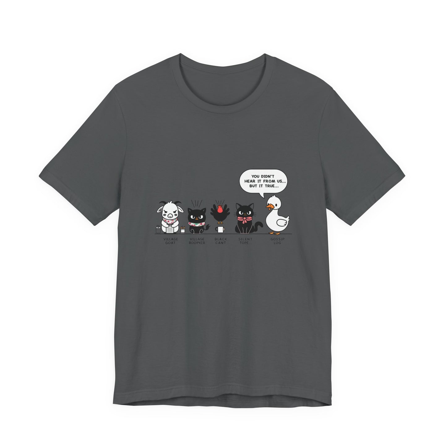 Funny Pet Lover Tee, Cute Animal Humor Shirt, Unisex Short Sleeve T-Shirt, Gift for Pet Owners, Animal Lover Apparel