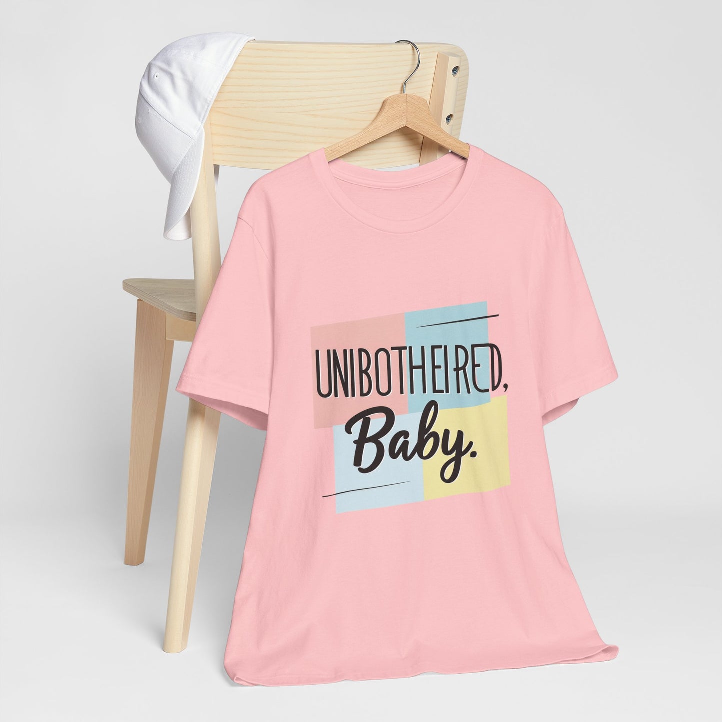Unbothered Baby Tee | Cute Graphic Shirt, Perfect Gift for Teens, Casual Wear, Everyday Comfort, Birthday Gift