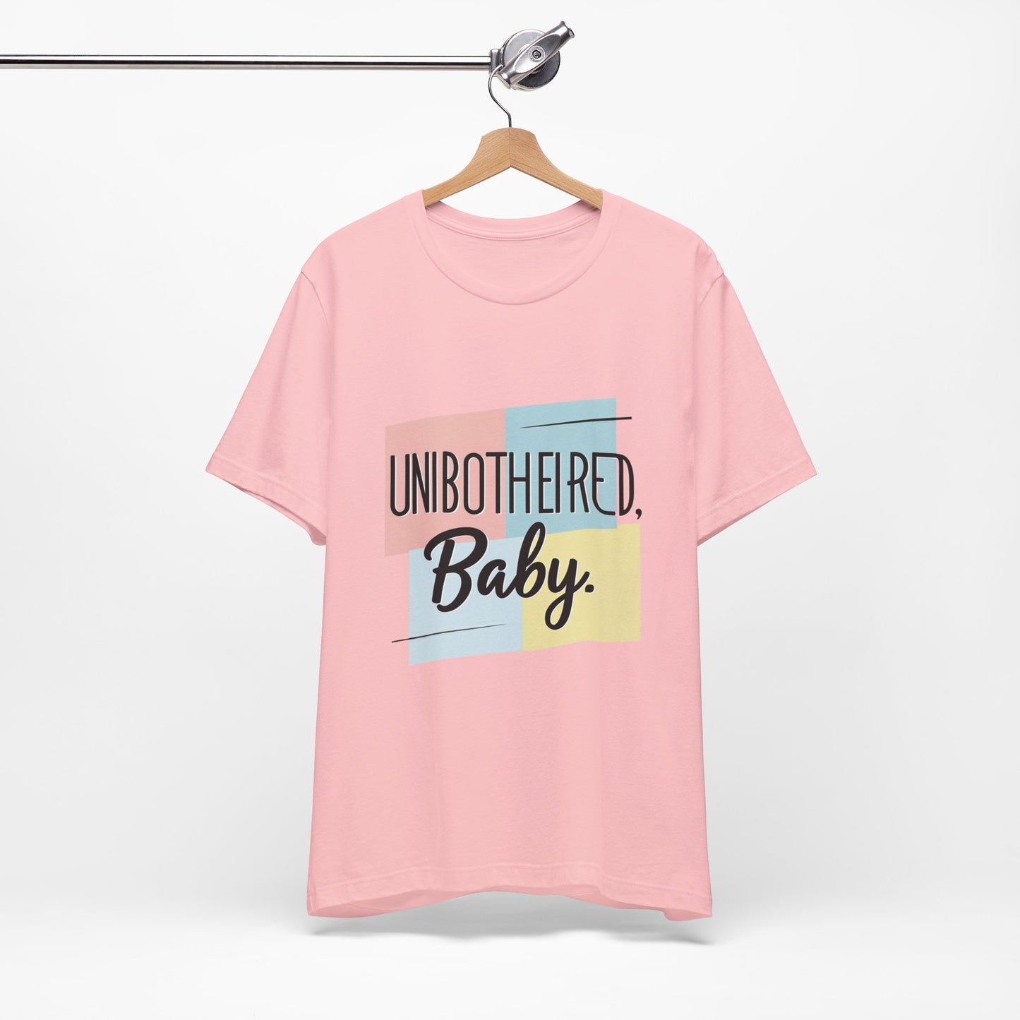 Unbothered Baby Tee | Cute Graphic Shirt, Perfect Gift for Teens, Casual Wear, Everyday Comfort, Birthday Gift