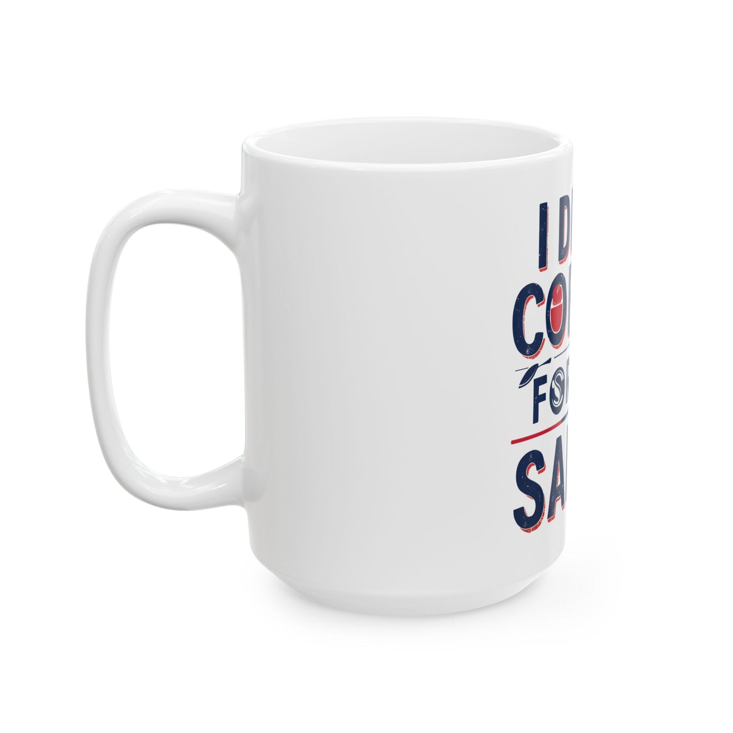Safety Coffee Mug - Fun Gift for Coffee Lovers, Office Use, Birthday Present, Home Decor, Unique Drinkware