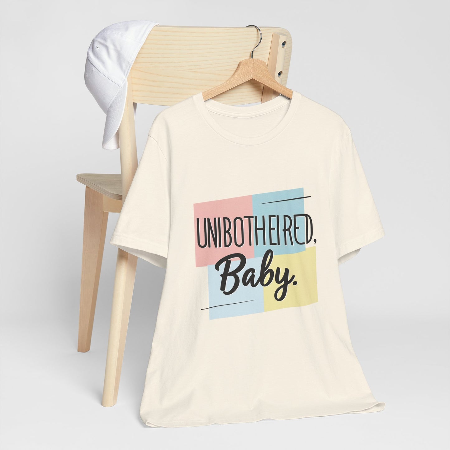 Unbothered Baby Tee | Cute Graphic Shirt, Perfect Gift for Teens, Casual Wear, Everyday Comfort, Birthday Gift