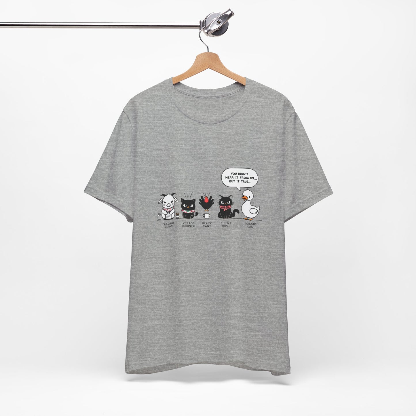 Funny Pet Lover Tee, Cute Animal Humor Shirt, Unisex Short Sleeve T-Shirt, Gift for Pet Owners, Animal Lover Apparel