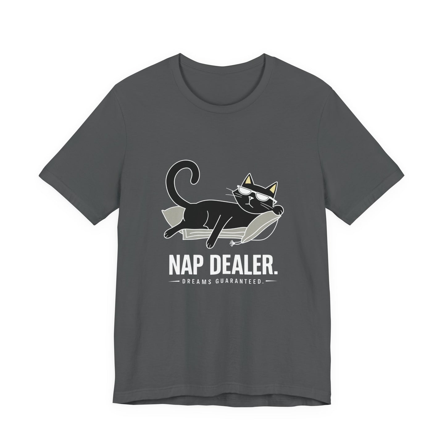 Cozy Cat Nap T-Shirt | Cute Cat Lover Tee, Perfect Gift for Cat Owners, Relaxed Fit Casual Wear, Animal Lovers Gift, Funny Cat Shirt