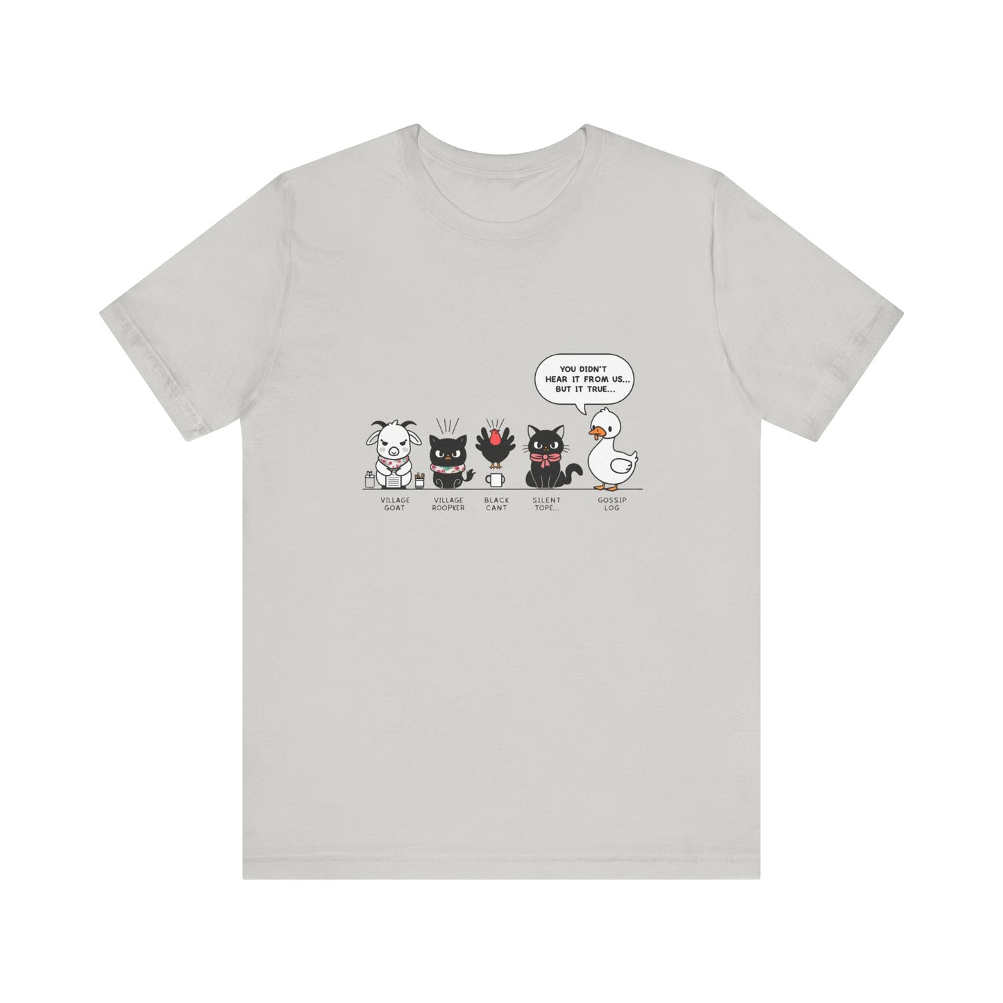 Funny Pet Lover Tee, Cute Animal Humor Shirt, Unisex Short Sleeve T-Shirt, Gift for Pet Owners, Animal Lover Apparel