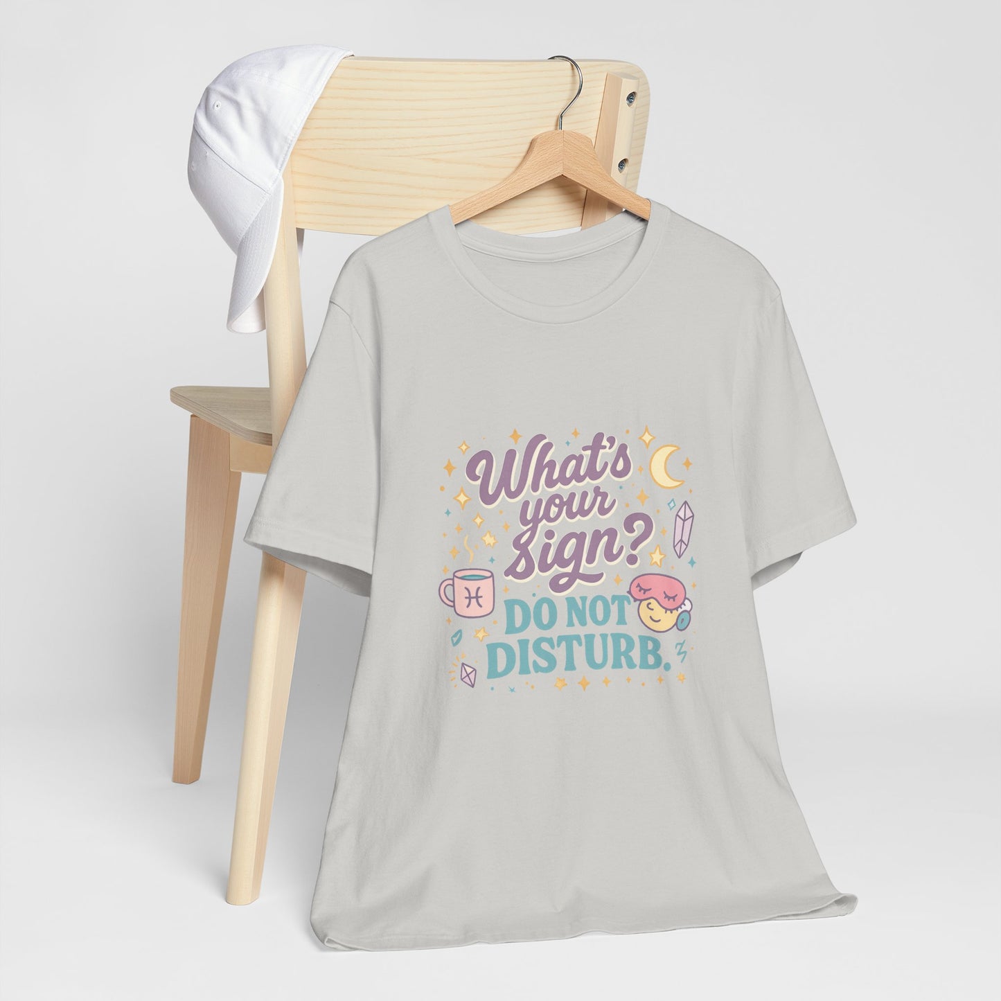 Astrology Inspired Unisex T-Shirt: Do Not Disturb, Zodiac Sign Tee, Horoscope Shirt, Astrology Lover Gift, Astronomy Clothing